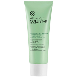 Collistar Attivi Puri glinkowa maska z kwasem salicylowym i cynkiem PCA 75ml