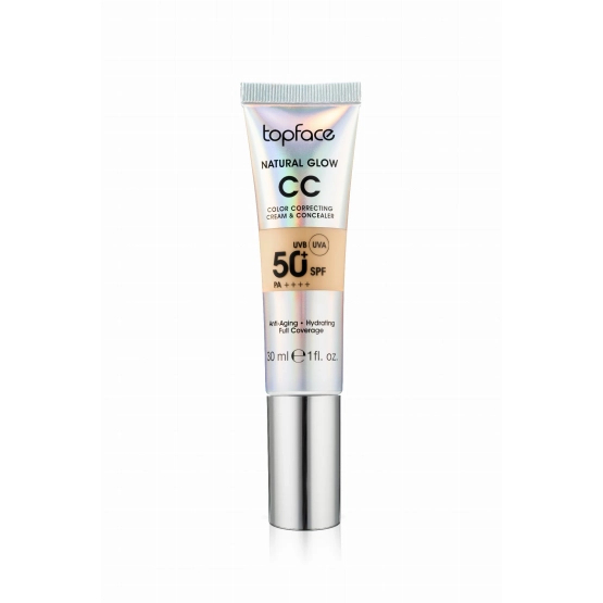 Topface Natural Glow CC Cream&Concealer Krem CC i korektor 2w1 003 30ml