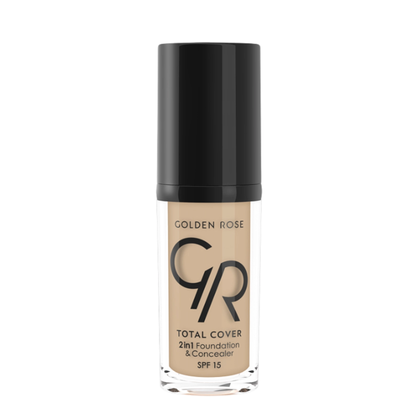 Golden Rose Total Cover 2 in 1 Foundation & Concealer - Kryjący podkład i korektor 2 w 1 - 05