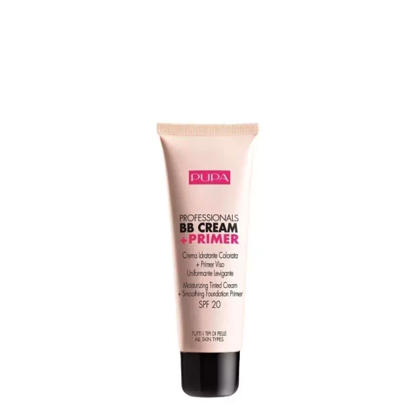 Pupa Milano Professionals BB Cream & Primer SPF20 baza pod makijaż do wszystkich typów cery 002 Sand 50ml