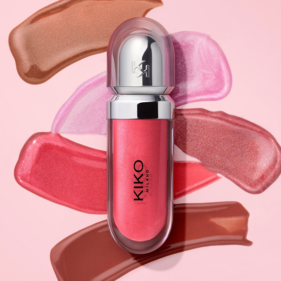 KIKO Milano 3D Hydra Lipgloss zmiękczający błyszczyk do ust z efektem 3D 21 Brun Rose 6.5ml