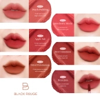 BLACK ROUGE Muddish Cushion Velvet - Aksamitny matowy tint do ust Peach Pudding 4g