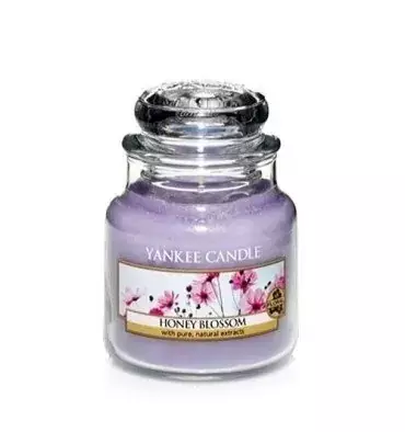 Yankee Candle ŚWIECA W SŁOIKU MAŁA Honey Blossom