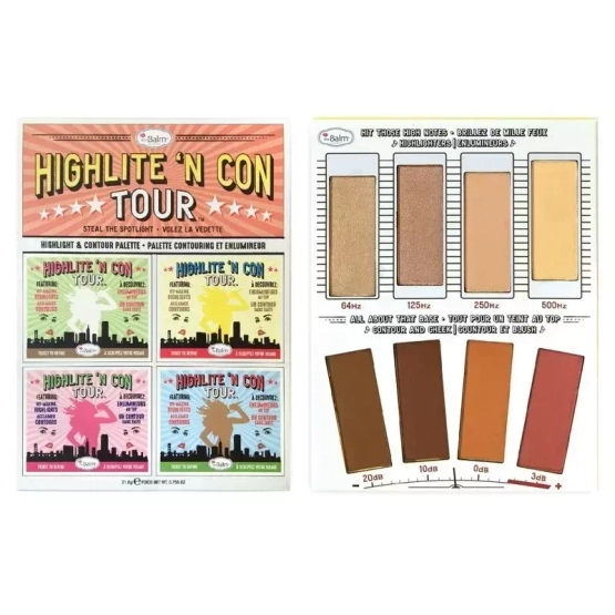 theBalm Highlite 'N Con Tour paleta do konturowania