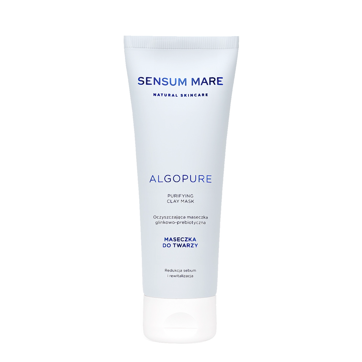 Sensum Mare ALGOPURE Oczyszczająca maseczka glinkowo - prebiotyczna do twarzy 70ml