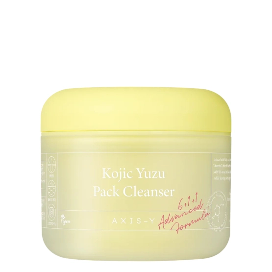 AXIS-Y Kojic Yuzu Pack Cleanser - mus oczyszczający do twarzy z kwasem kojowym 60g
