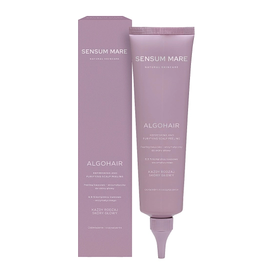 Sensum Mare ALGOHAIR Refreshing and purifying scalp peeling Peeling kwasowo-enzymatyczny do skóry głowy 150ml