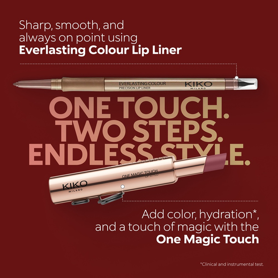 KIKO Milano One Magic Touch Lip Stylo wysuwana półmatowa nawilżająca pomadka 04 Posh Bite 2.5g