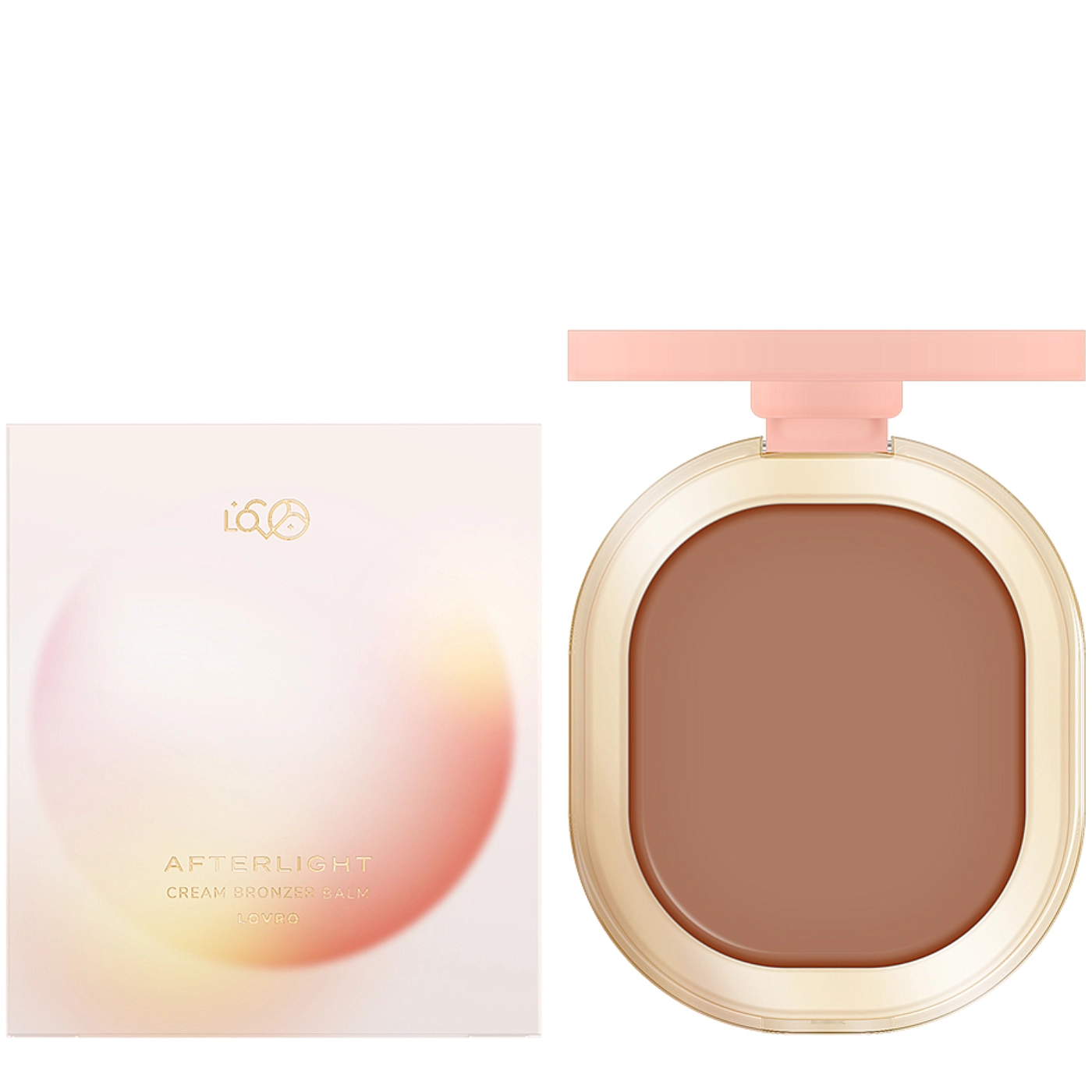 LOVRO Afterlight Cream Bronzer Balm - Kremowy bronzer 02 Sun Melt