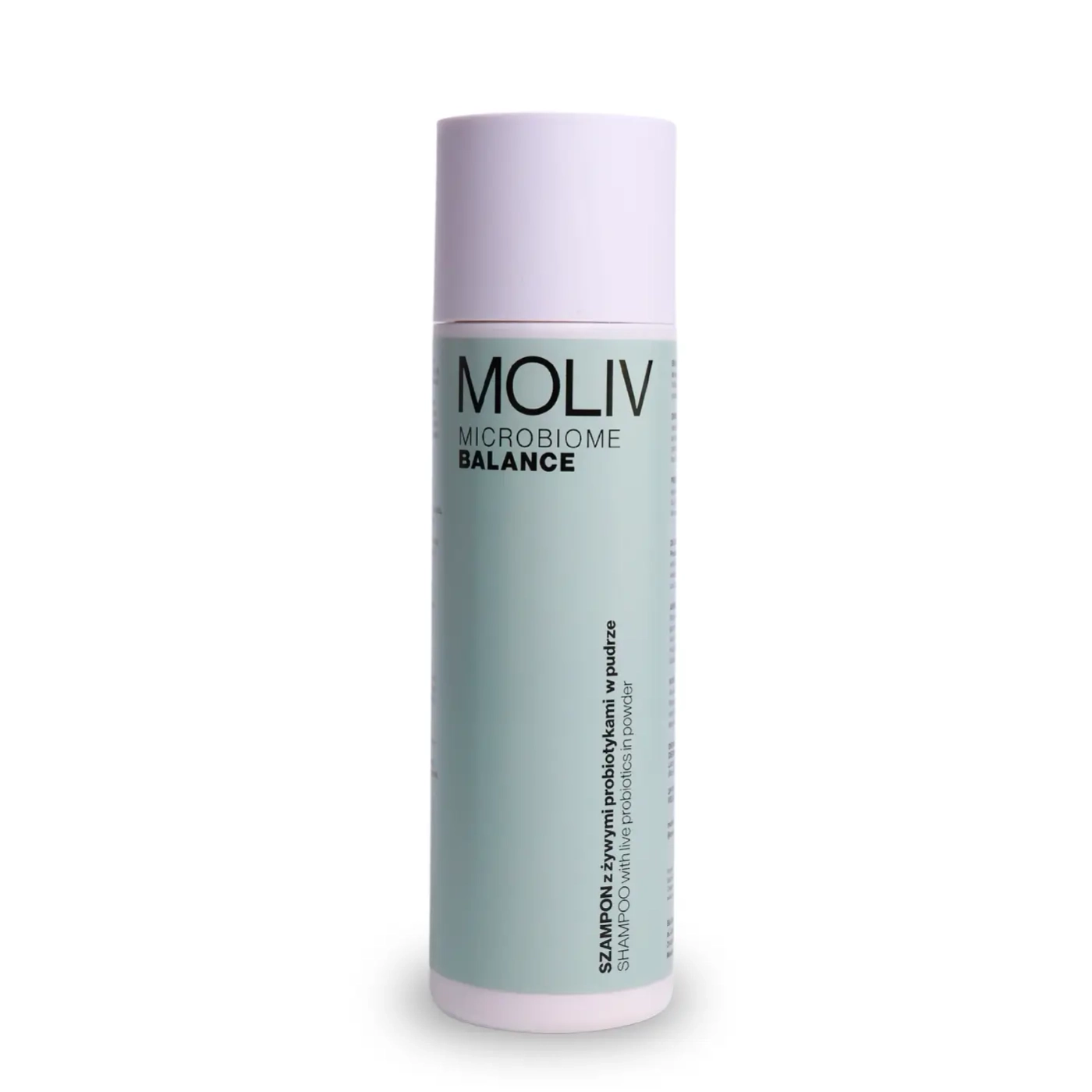 MOLIV MICROBIOME BALANCE Szampon z żywymi probiotykami w pudrze łagodzący i regulujący wydzielanie sebum 120g