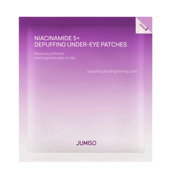 Jumiso Niacinamide 5+ Depuffing Under-eye Patches - hydrożelowe płatki pod oczy z 5% niacynamidem i kofeiną 1 para