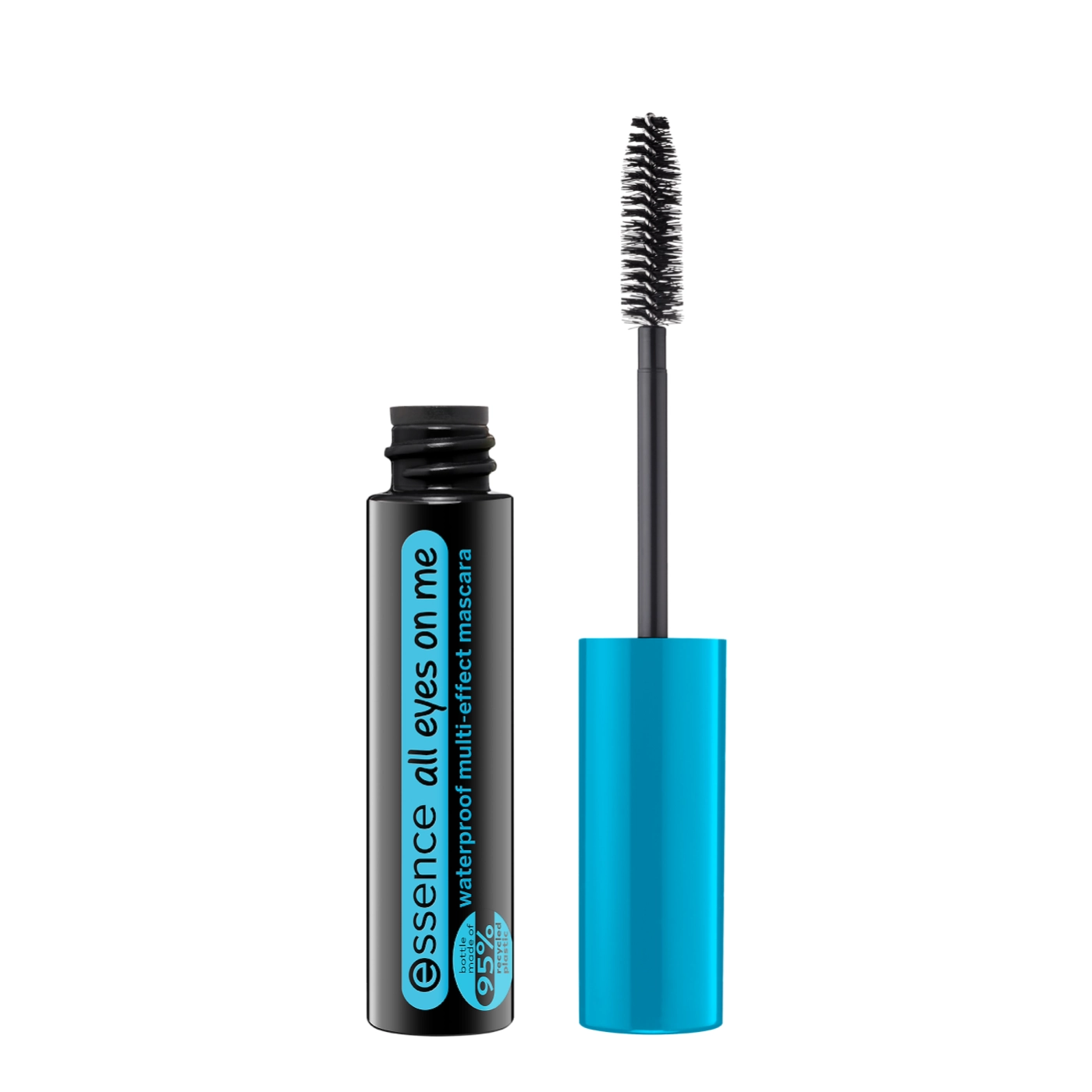 essence All Eyes On Me Wodoodporny tusz do rzęs Czarny 8ml