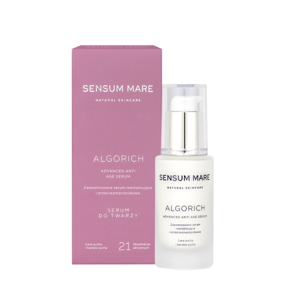 Sensum Mare ALGORICH serum rewitalizujące i przeciwzmarszczkowe cera sucha 30ml 