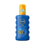 Nivea Sun Kids Protect & Care nawilżający spray ochronny na słońce dla dzieci SPF50 200ml