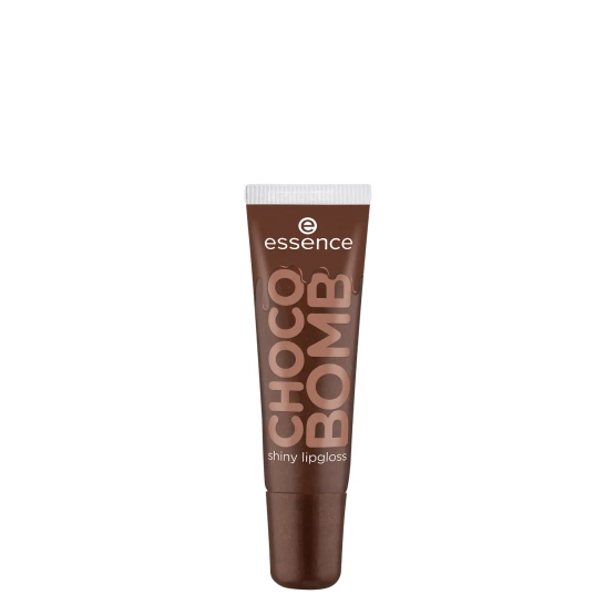 essence CHOCO BOMB SHINY LIPGLOSS 01 Chocoholic! Nieklejący się błyszczyk 10ml