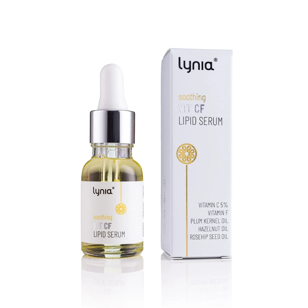 Lynia Łagodzące serum lipidowe z witaminami C i F 15ml