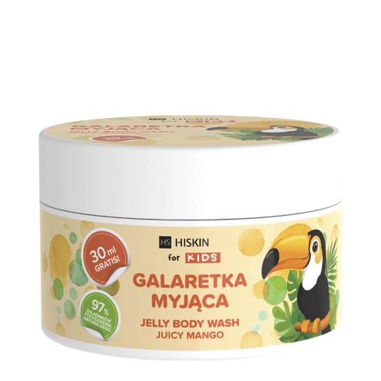 HISKIN Kids Galaretka myjąca pomarańczowa Juicy Mango 180ml