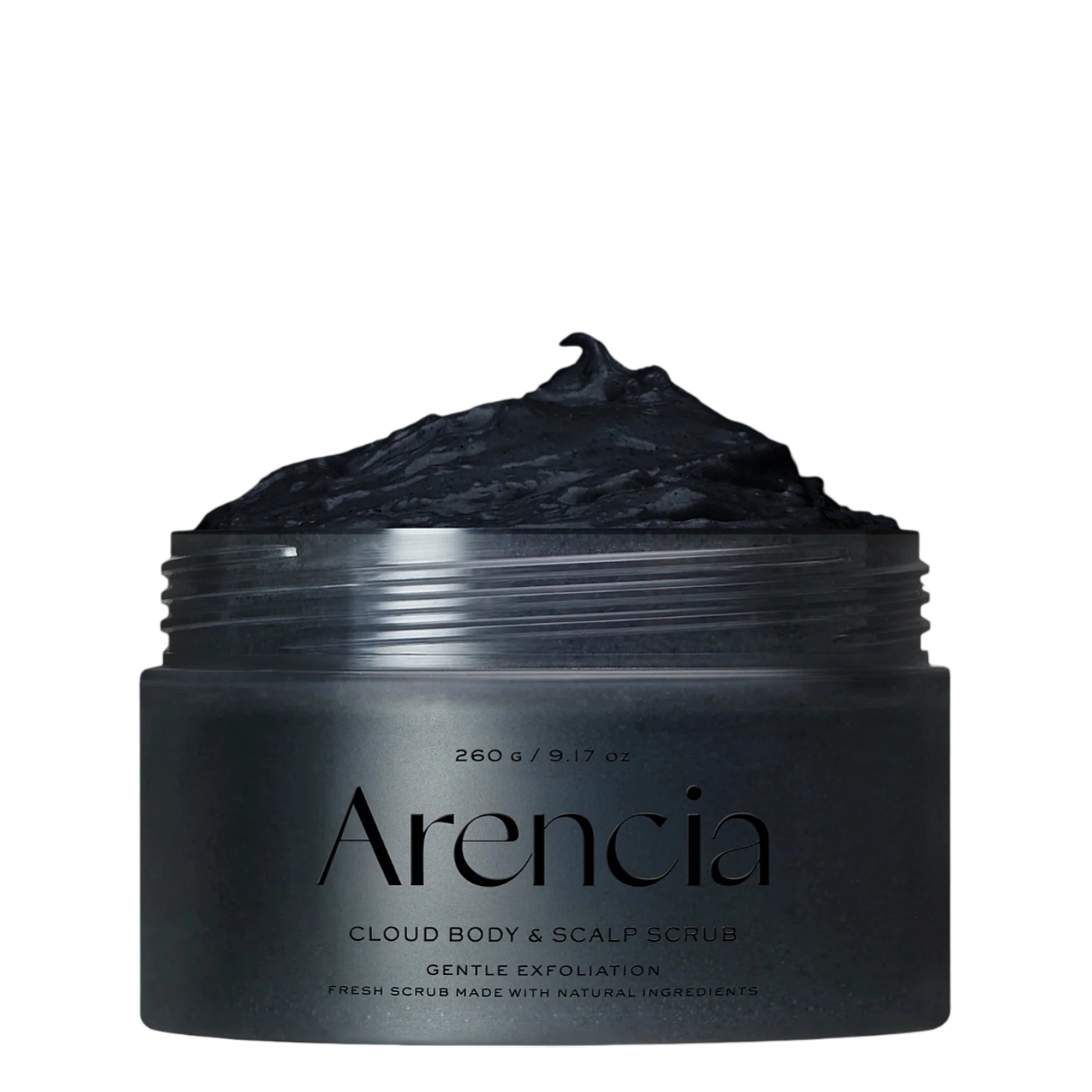 Arencia Fresh Cloud Body & Scalp Scrub Black Tea & Yuzu - peeling do ciała i skóry głowy Czarna herbat & Yuzu 260g