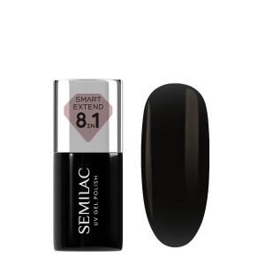 Semilac Smart Extend 8 w 1 Lakier hybrydowy Black Velvet 834 7 ml