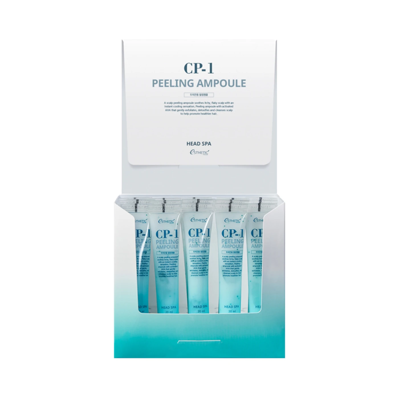 CP-1 Esthetic House Peeling Ampoule - Serum peelingujące do skóry głowy 20szt.x20 ml