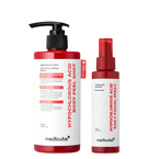 Medicube Zestaw Hypochlorous Acid Set - Zestaw z kwasem podchlorawym: Peeling do ciała + łagodzący spray