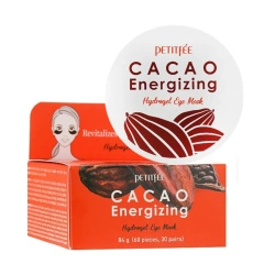 PETITFEE Cacao Energizing Hydrogel Eye Mask Energetyzujące hydrożelowe płatki pod oczy kakao 84g - 60szt.