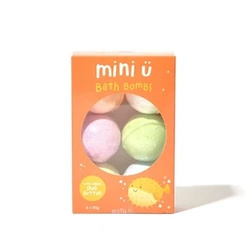 Mini-u Zestaw 6 musujących kul do kąpieli dla dzieci