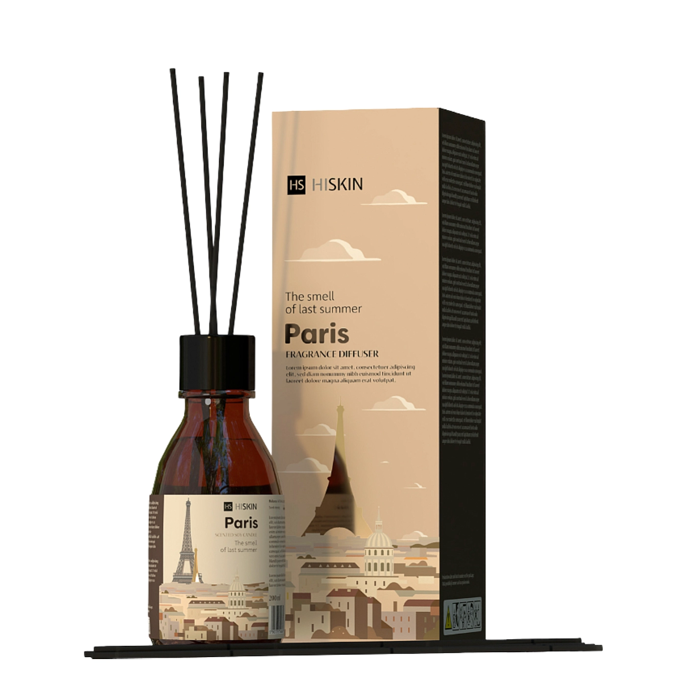 HISKIN BON VOYAGE PARIS Dyfuzor zapachowy 80ml