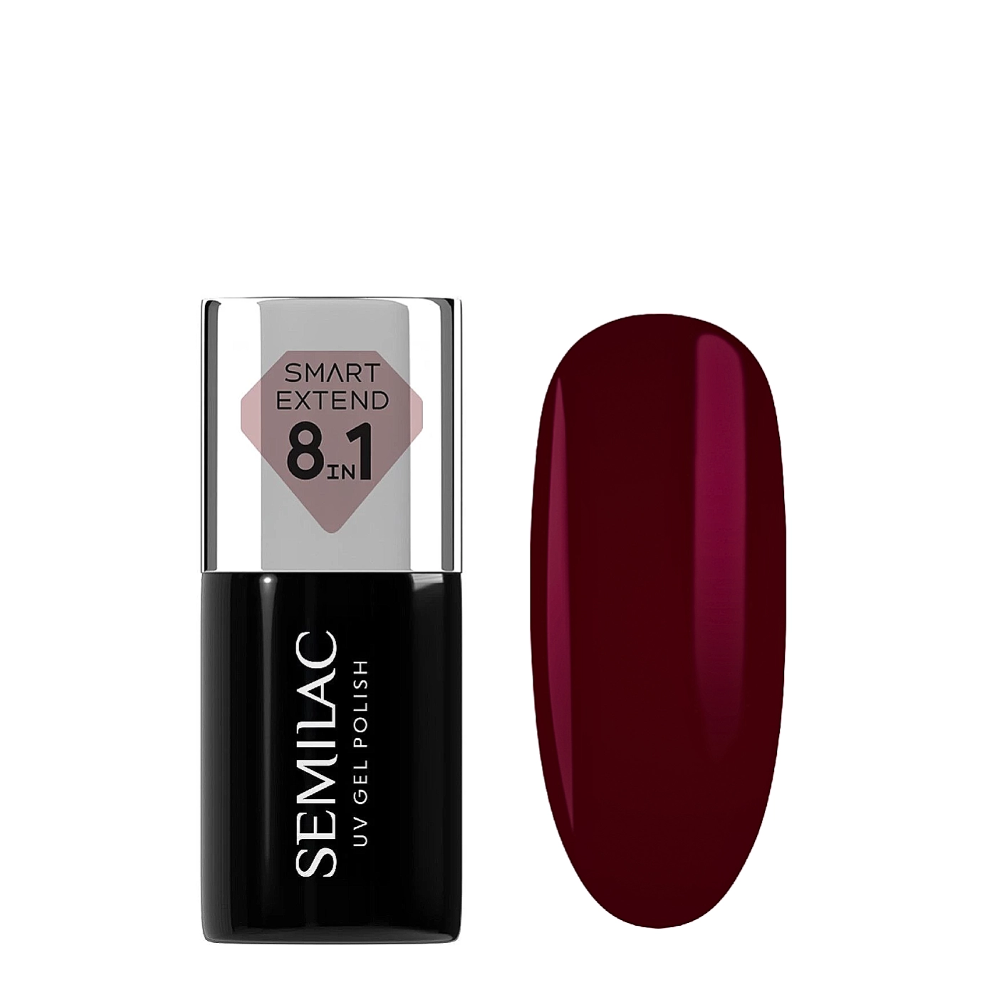 Semilac Smart Extend 8 w 1 Lakier hybrydowy Cherry Red 831 7 ml