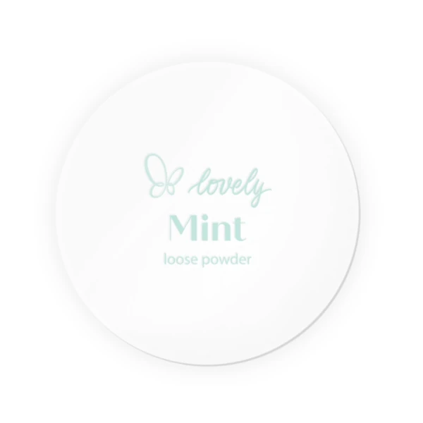 Lovely Mint Puder sypki do twarzy 6 g