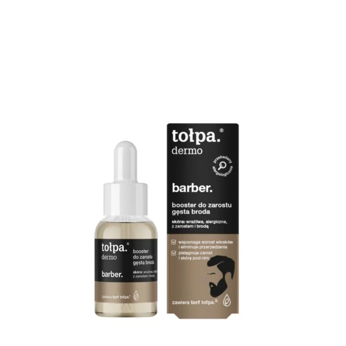 tołpa. dermo. barber. booster do zarostu gęsta broda, 30 ml