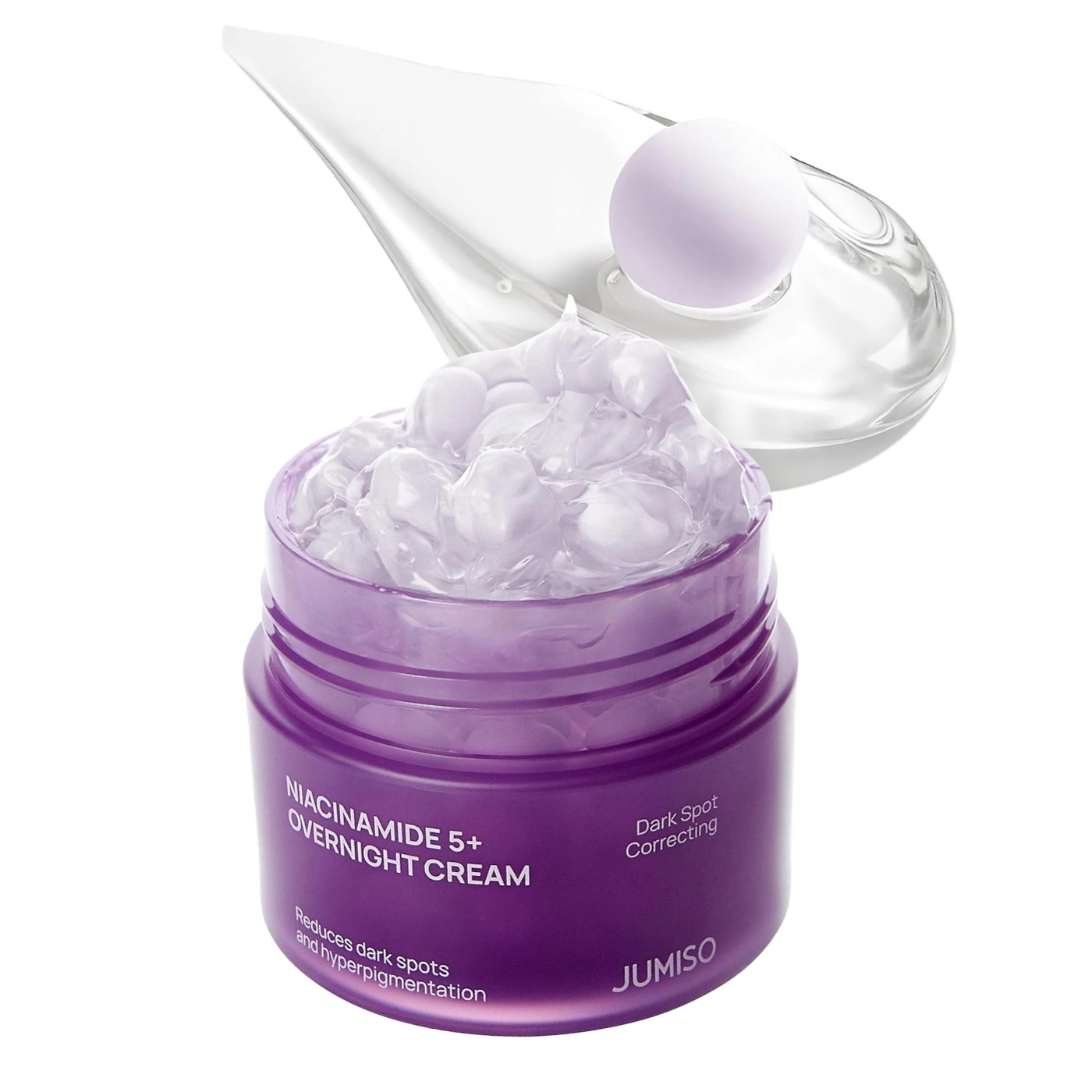 Jumiso Niacinamide 5 + Overnight Cream - kapsułkowany krem regenerujący na noc z niacynamidem i ceramidami 50ml