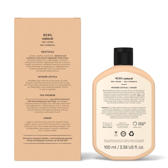 Resibo Glossom maska olejowa do włosów 100ml