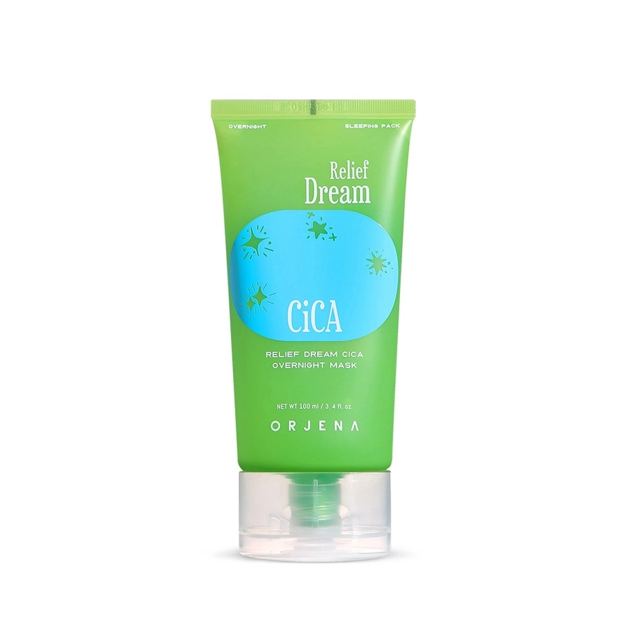 OUTLET ORJENA Overnight Mask Całonocna Maska na twarz Cica Relief Dream 100 ml - Data ważności 24.01.2027