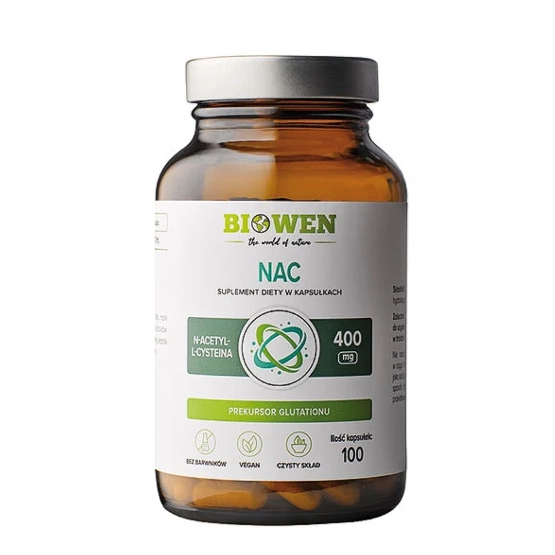 BIOWEN NAC 400 mg 100 kapsułek