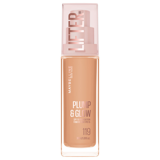 Maybelline Lifter Plump & Glow podkład rozświetlający 119 30ml