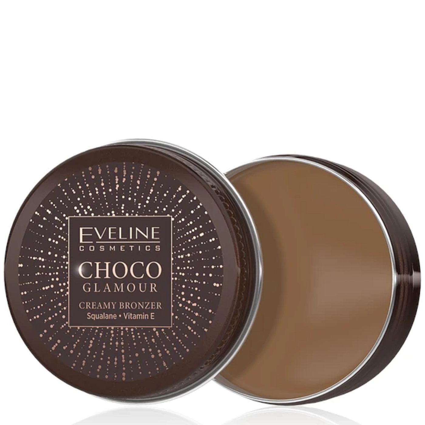 Eveline Cosmetics CHOCO GLAMOUR Lekki kremowy bronzer do konturowania twarzy 01, 20 g