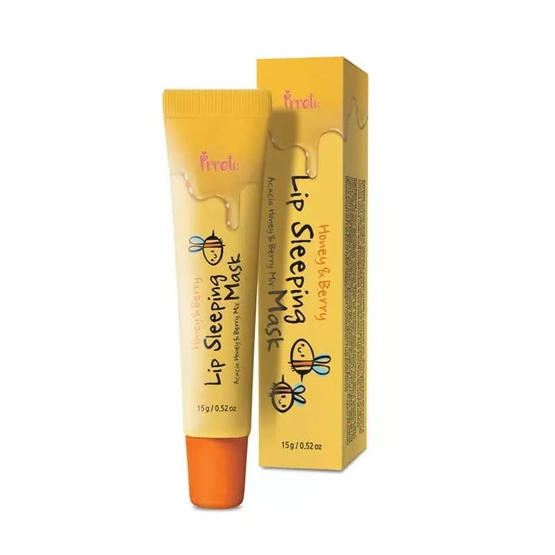 PRRETI Honey & Berry Lip Sleeping Mask Maska do ust na noc  MIÓD I JAGODA 15g