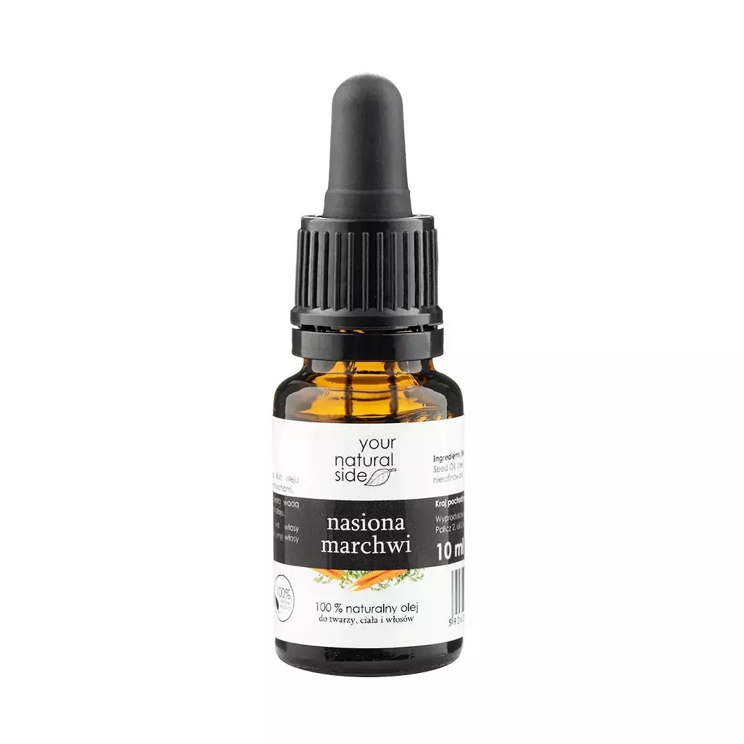 Your Natural Side Olej Nierafinowany Z NASION MARCHWI 10ml