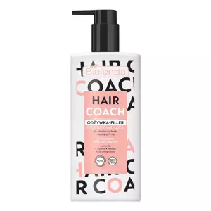 Bielenda HAIR COACH Odbudowująca odżywka - filler do włosów suchych i puszących się, 280 ml