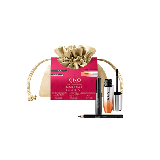 KIKO Milano Twist 'N Twinkle Holiday Mini Glance Eyes Gift Set zestaw podarunkowy do makijażu oczu