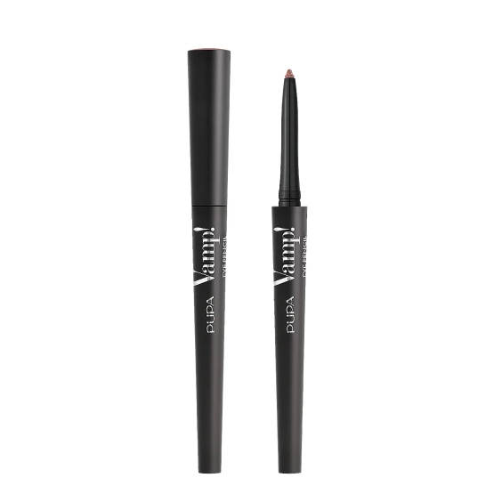 Pupa Milano VAMP! Eye Pencil 2 in 1 Pencil Eyeliner and Kajal - Wodoodporna kredka do oczu 2 w 1: eyeliner i kajal True Wood 0,35 g