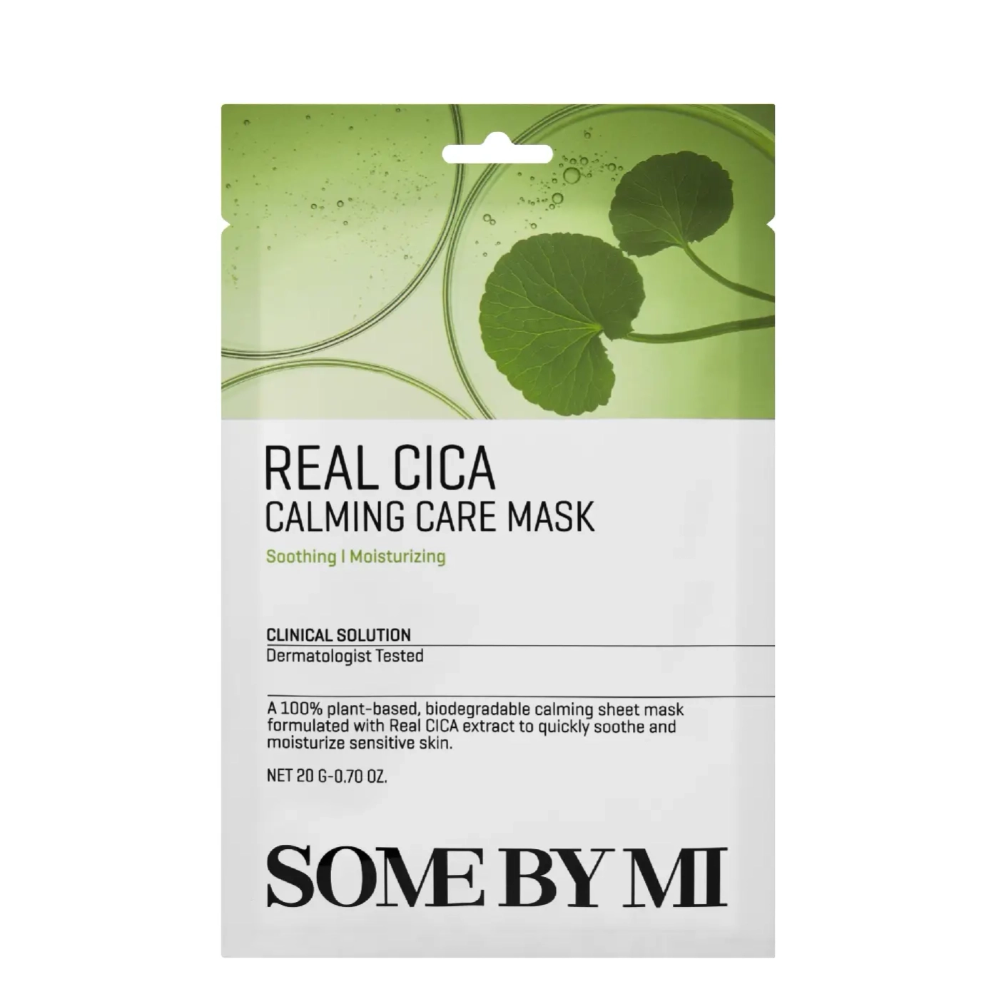 Some By Mi Real Cica Calming Care Mask - Łagodząca Maska w Płachcie 1szt.