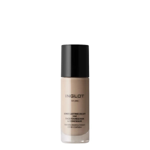 Inglot Long-Lasting Velvet - Podkład i korektor do twarzy 2w1 703