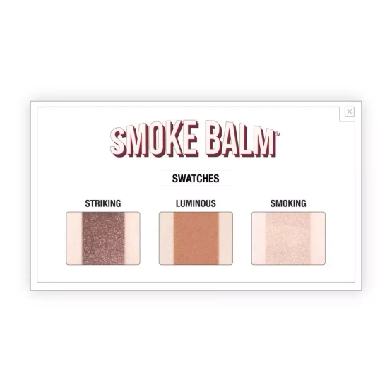 theBalm SMOKE 4 Paletka 3 cieni