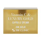 3W Clinic Vitamin C & Luxury Gold Capsule rozświetlający krem kapsułkowy do cery matowej i zmęczonej 55g