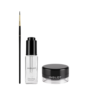 Inglot x M Brush Zestaw do makijażu oczu - Konturówka + pędzel + Duraline