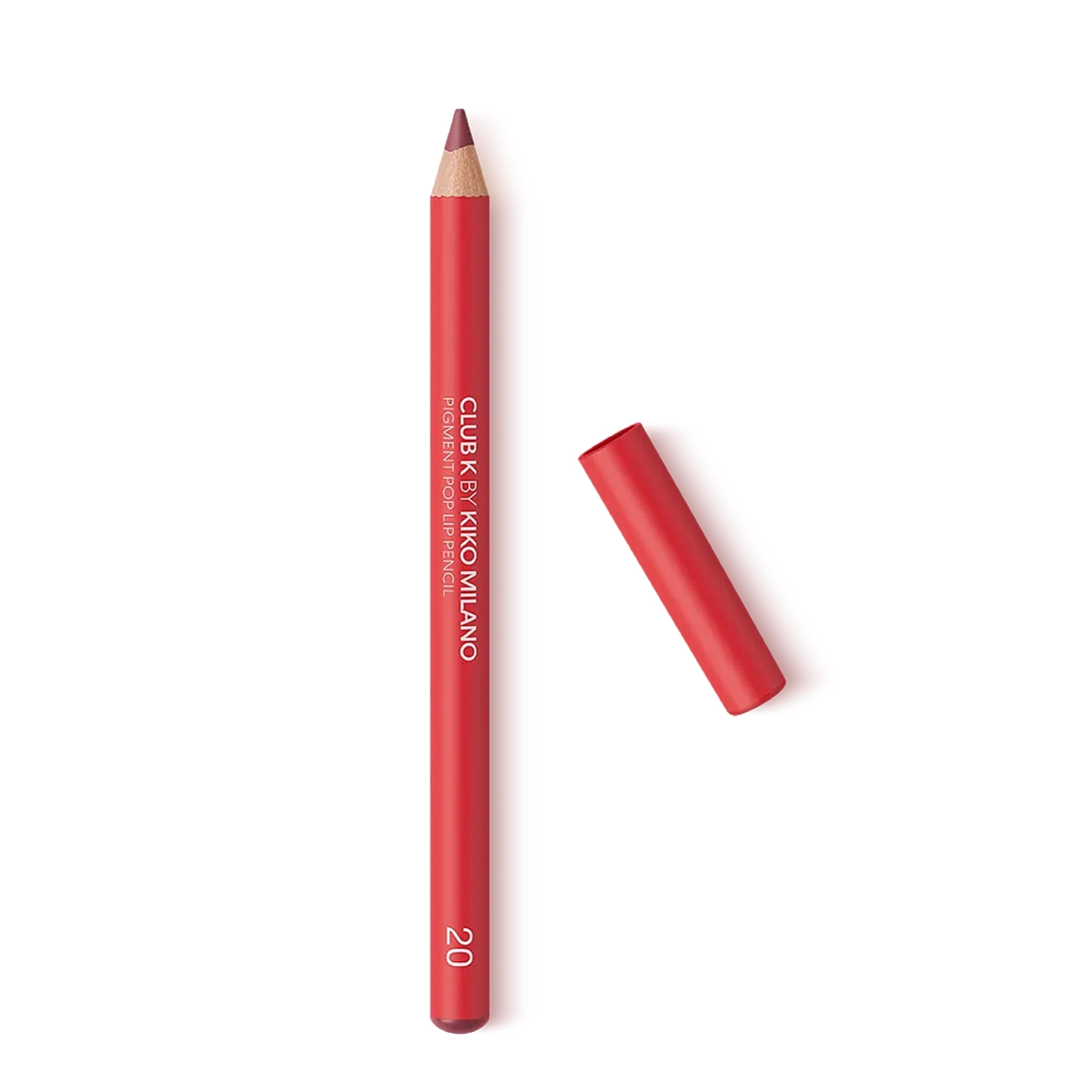 KIKO Milano Club K Pigment Pop Lip Pencil - Konturówka do ust o wyjątkowo intensywnym kolorze 20