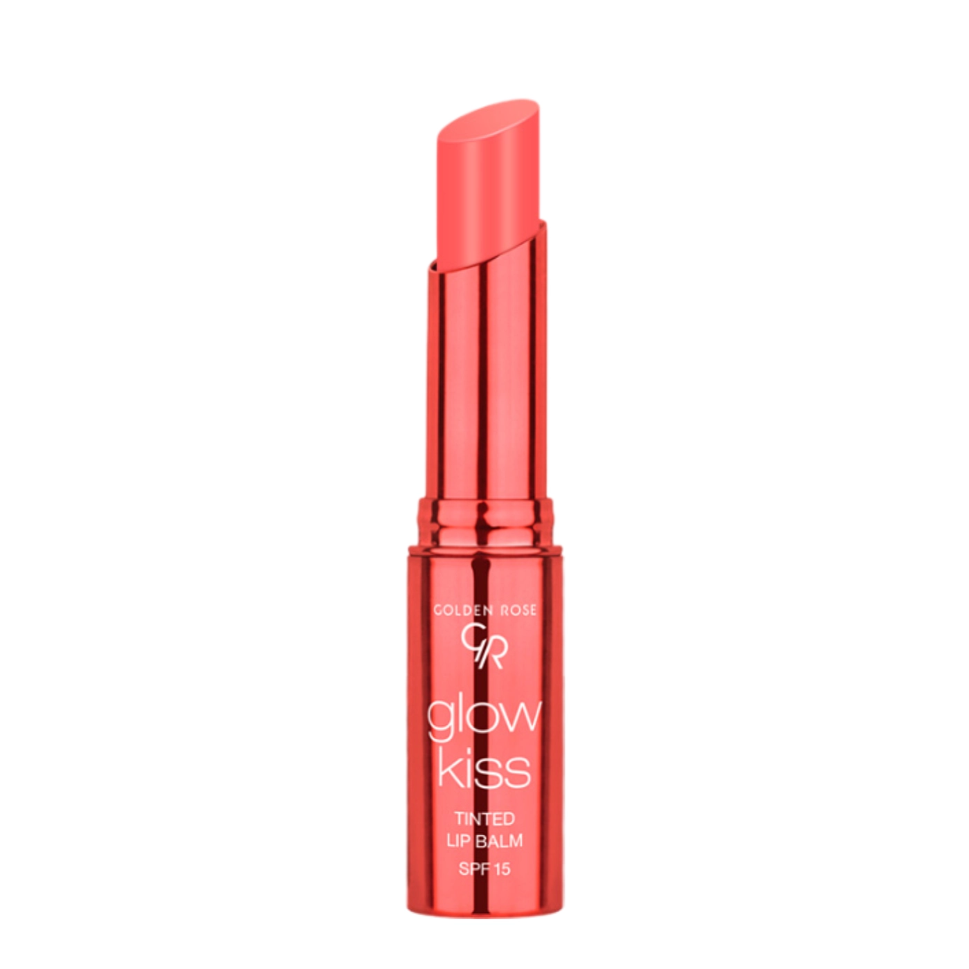 Golden Rose Kiss Tinted Lip Balm – Koloryzujący balsam do ust Glow Kiss - Brzoskwinia 04