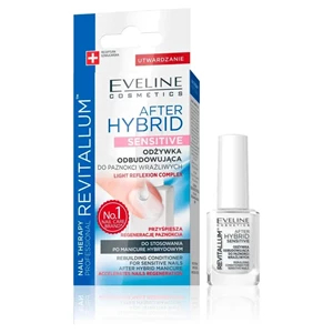 Eveline Cosmetics Nail Therapy Professional Revitallum After Hybrid Sensitive odżywka odbudowująca do paznokci wrażliwych 12ml